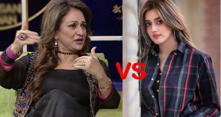 Bushraf Ansari and Jannat Mirza scold each other