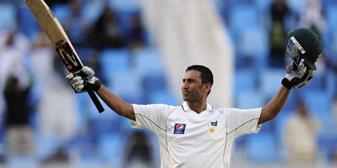 Pakistani cricketer Younis Khan