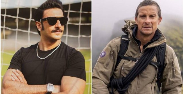 Ranveer Singh and Bear Grylls in Netflix series
