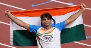 Indian Javelin thrower Neeraj Chopra