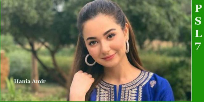Hania Amir, Brand Ambassador Peshawar Zalmi