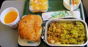 CAA ban meals on domestic flights