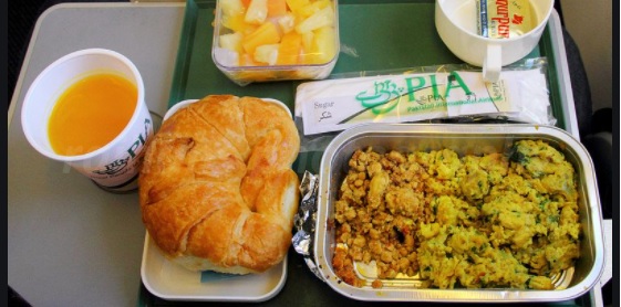 CAA ban meals on domestic flights