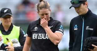 ICC women cricket world cup, New Zealand captain injured