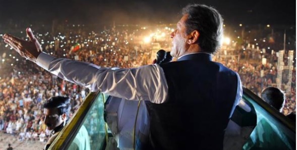 Imran Khan's Haqeeqi Azadi Long March