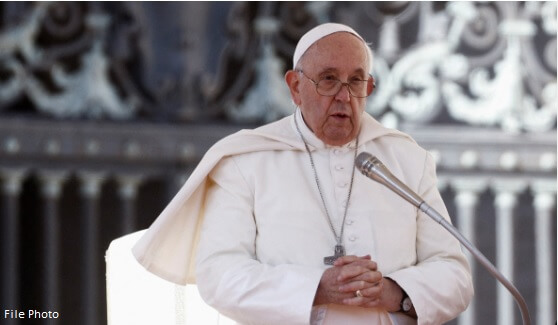 Pope apology on gay men