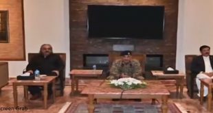Gen Asim Munir address politicians in Peshawar