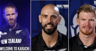 New Zealand cricketers happy in Pakistan