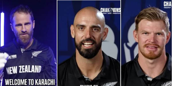 New Zealand cricketers happy in Pakistan
