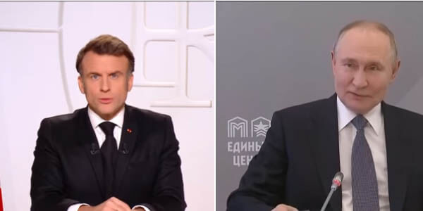France Russia war of words