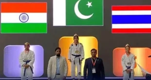 Bano Kousar wins gold at Asian Jiu Jitsu