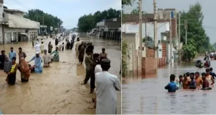 Floods devastation in Punjab, Pakistan