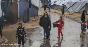 Gaza situation after heavy rain