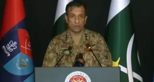 DG ISPR warning to Afghan Regime