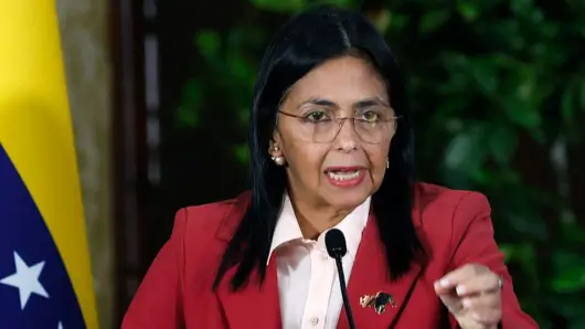 Venezuela VP Delcy Rodriguez takes charge