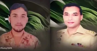 Pak Army Lt. Colonel and a sepoy martyred in Bannu
