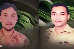 Pak Army Lt. Colonel and a sepoy martyred in Bannu