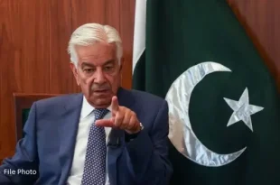 Pak Defence Minister Khawaja Asif direct appeal to Siraj ud din Haqqani
