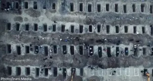 Iran FM shares image of 160 schoolgirls' graves