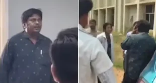 indian medical professor beaten by students for proposing to his student in class