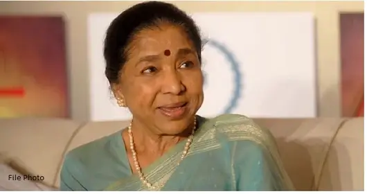 Legendary Indian playback singer Asha Bhosle who passed away at age 92 in Mumbai