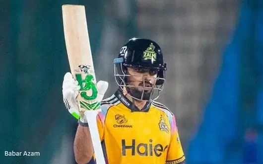 Peshawar Zalmi Captain Babar Azam scores 500 runs in four different PSL seasons.