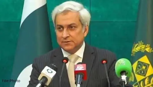 Pakistani foreign office rejects CBS news report of Iranian military aircraft at Noor Khan airbase.