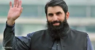 Former cricket team captain Misbahul Haq advises young players to be discipline and consistent