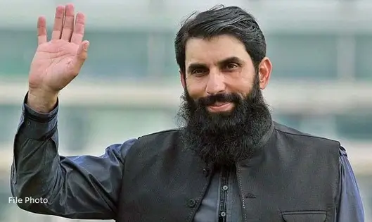 Former cricket team captain Misbahul Haq advises young players to be discipline and consistent