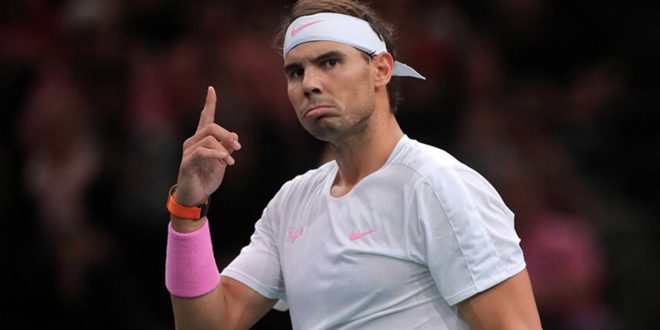 Spanish Tennis star Rafael Nadal