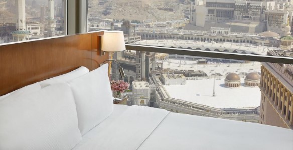Hotels and their rents near Haram Sharif Mecca