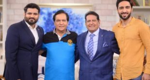 Firdaus jamal and Khalid Butt like Mehvish Hayat