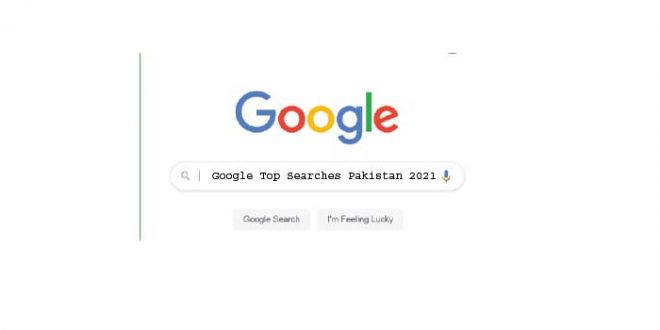 Top Google Searches 2021 in Pakistan