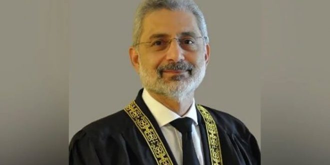 Judge should be coward: Qazi Faez isa