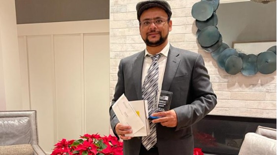 best award for Pakistani engineer in USA