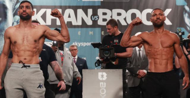 Kel Brooke defeat Amir Khan