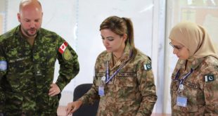 Major Samia Rehman of Sinf-e-Aahan