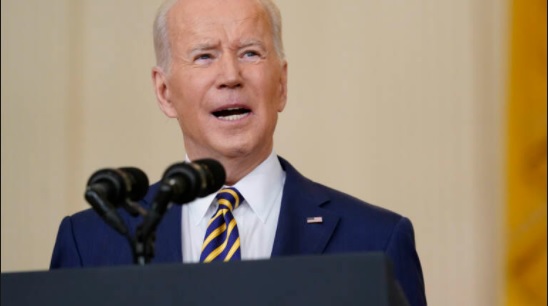 Putin a war criminal, US president Biden