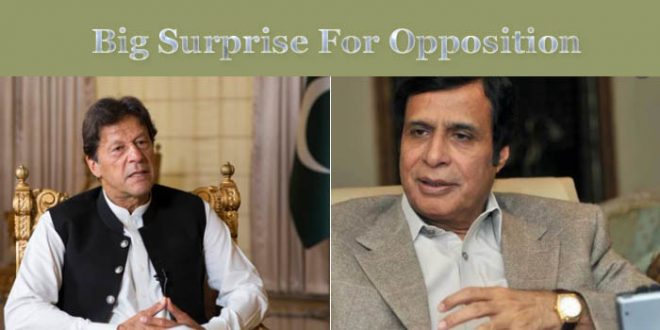 Ch Pervez Elahi to support PM Imran Khan