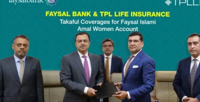 Faysal bank and TPL Life Insurance