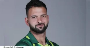 cricketer ihsanullah ties the knot