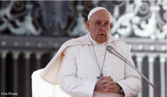 Pope Francis call Israeli President