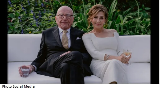 rupert murdoch married at 93