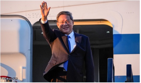 Chinese PM Li Qiang arrive in Pakistan