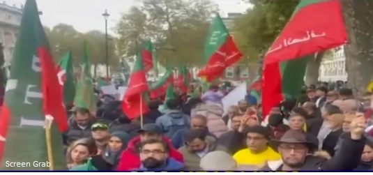 PTI Protest in London