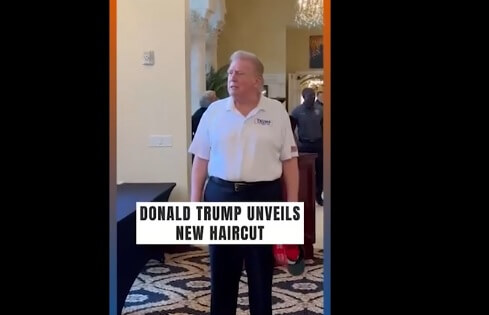 Trump new look