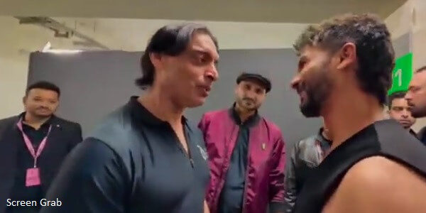 Shoaib Akhtar met Shahid Kapoor