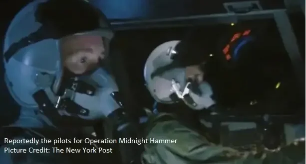 B2 Bomber Pilots who bombed Iran