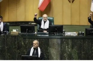 Thanks Pakistan slogans in Iranian parliament