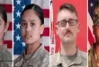 Flag-draped coffins of four US soldiers killed in Iran war arrive at Dover Air Force Base as President Trump and military officials pay respects